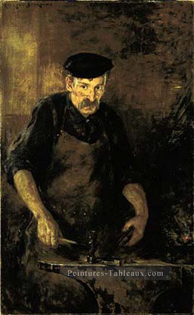 Le forgeron Impressionniste James Carroll Beckwith Peintures à l'huile